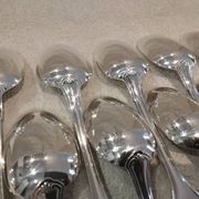 10 cuillères à soupe métal argenté orfèvre Christofle vendome 20,6cm