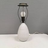Older ceramic table lamp with beautiful details.