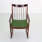 Arne Vodder Rocking Chair for Sibast, 1960s, Denmark