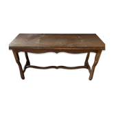 Wooden bench