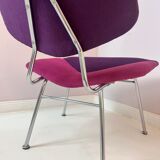 Vermund VL 135 armchair purple pink chrome