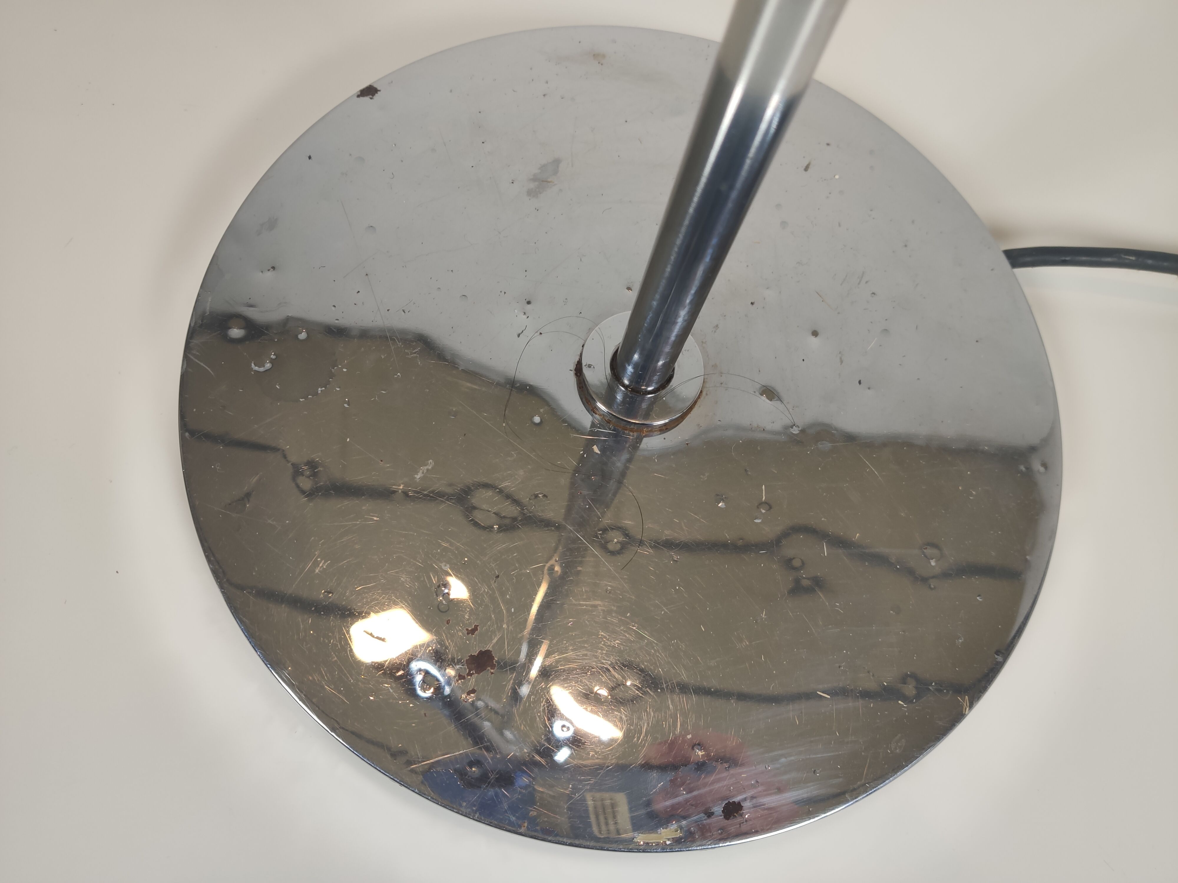 Koch lamppost - Lowy for Omi , chrome 1960/1970