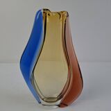Czech art glass vase by Hana Machovska Mstisov, 1960s
