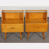 Pair of vintage bedside tables dating from the 1960s