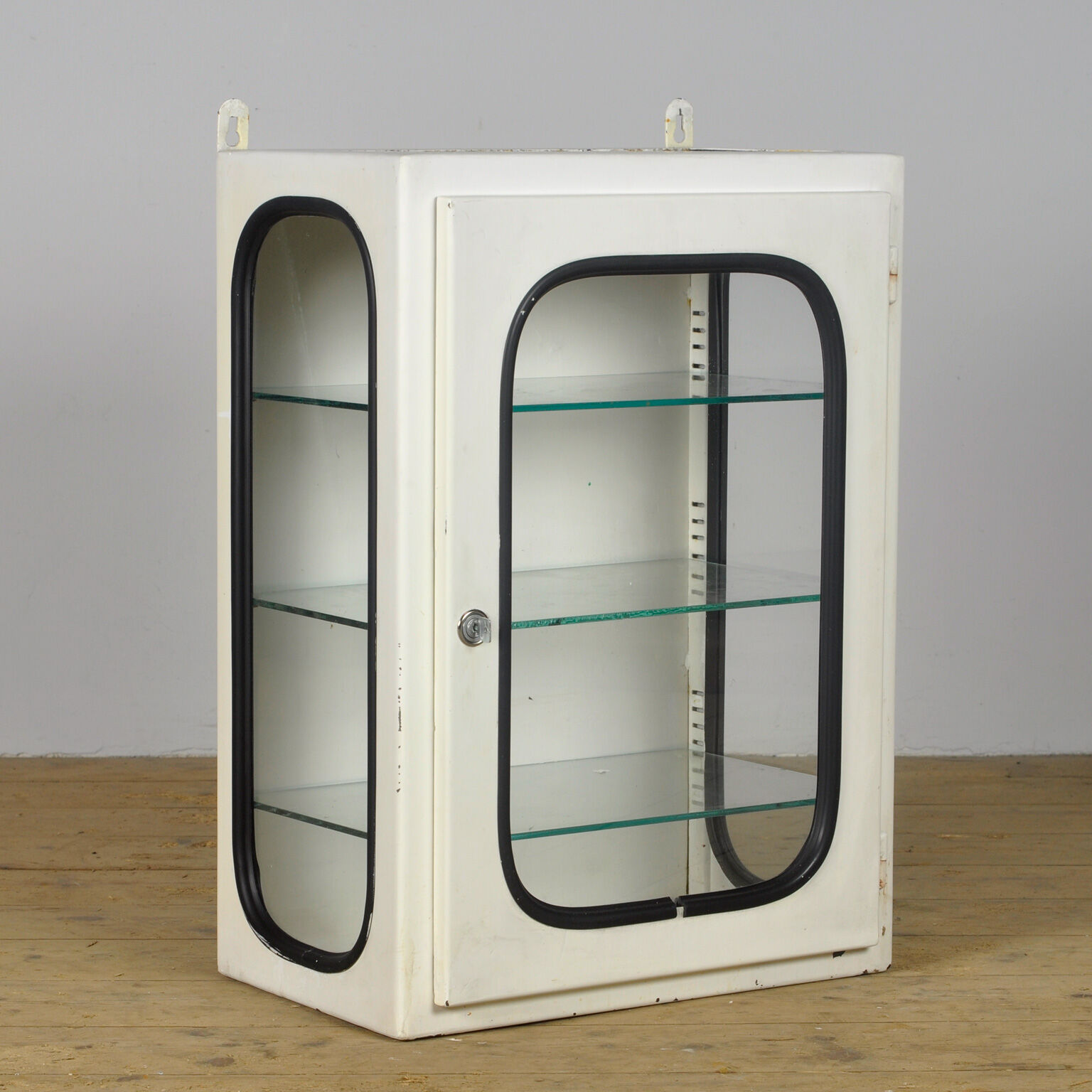 Vintage hospital medicine cabinet, 1970s