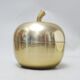 Pomme à glacons dorée années 70