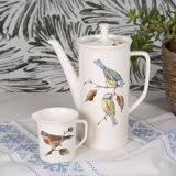 Bird motif teapot, Villeroy Boch, 1960s