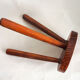 Elephant-footed tripod stool