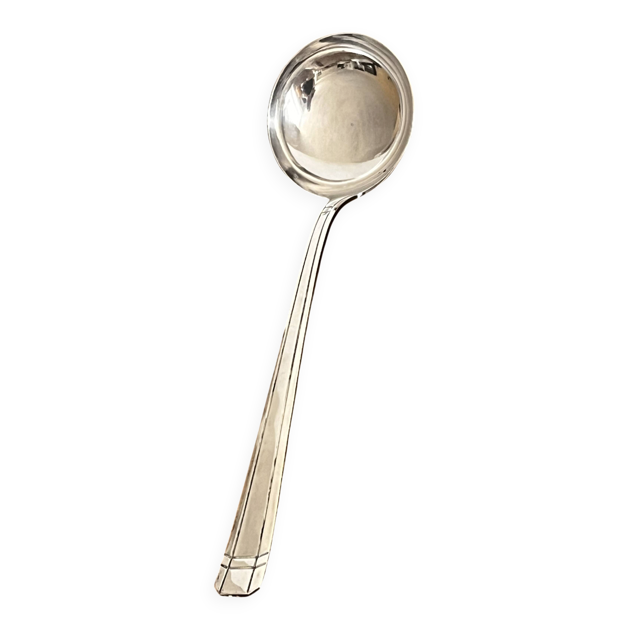 Silver-plated ladle