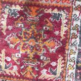 Tapis ancien turc Anatolie fait main 45x92 cm