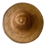 Chapeau rotin décoratif