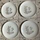 6 dessert plates