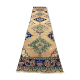 Tapis turc 370x86 cm laine vintage