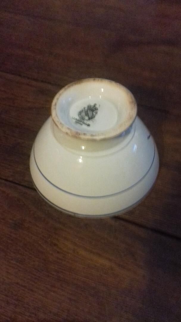 Old lunéville brand bowl