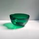 Bol en verre fait main par Glasstorm Scotland - années 1950