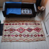 Berber carpet with Azilal designs