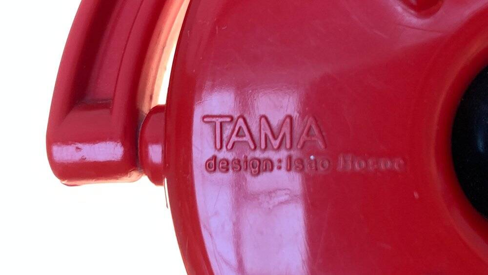 Vintage Italian floor lamp Space Age Tama by Isao Hosoe for Valenti Luce, 1970s