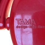 Vintage Italian floor lamp Space Age Tama by Isao Hosoe for Valenti Luce, 1970s