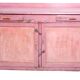 Buffet vaisselier en teck birman ancien