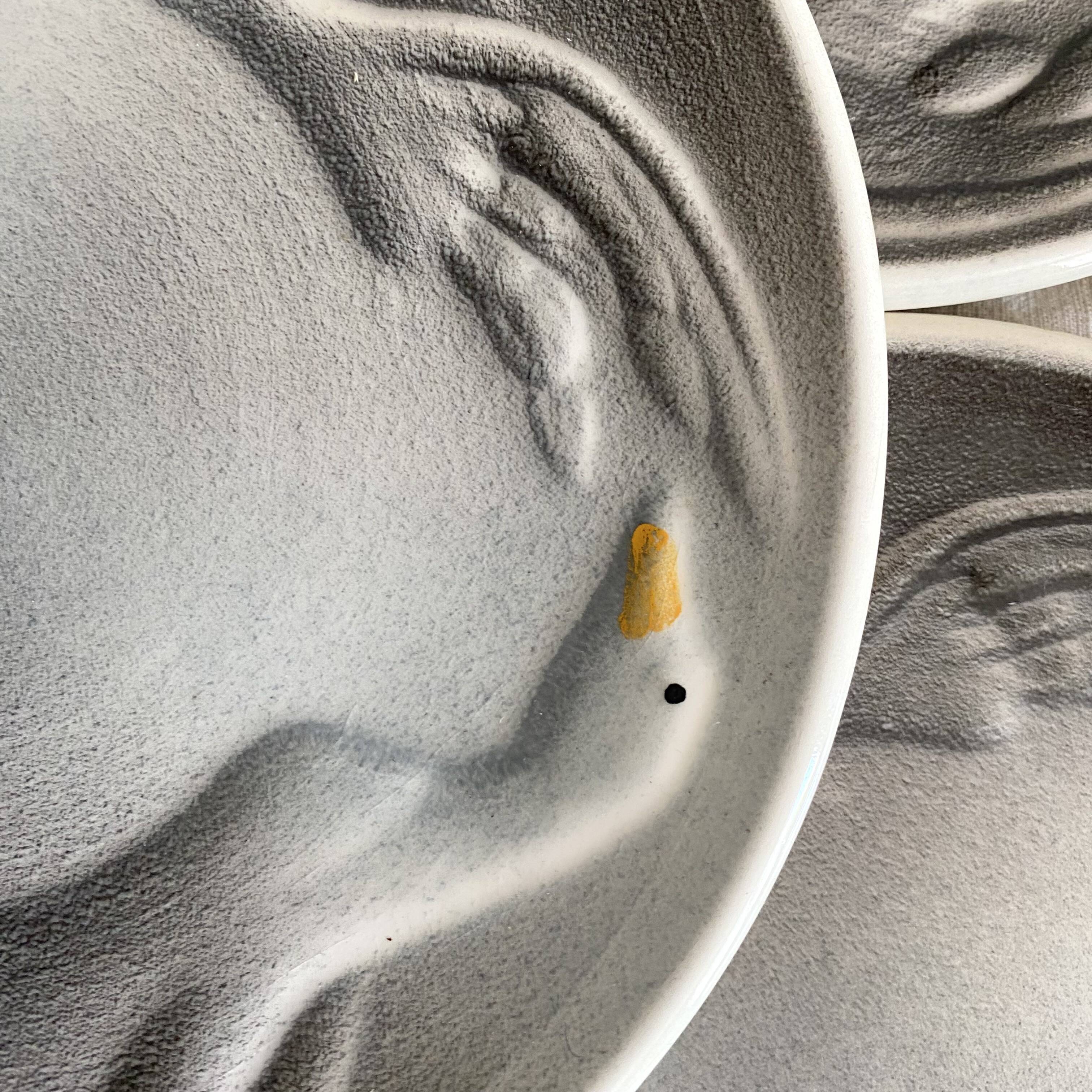 Foie gras plates from the Londe earthenware factory