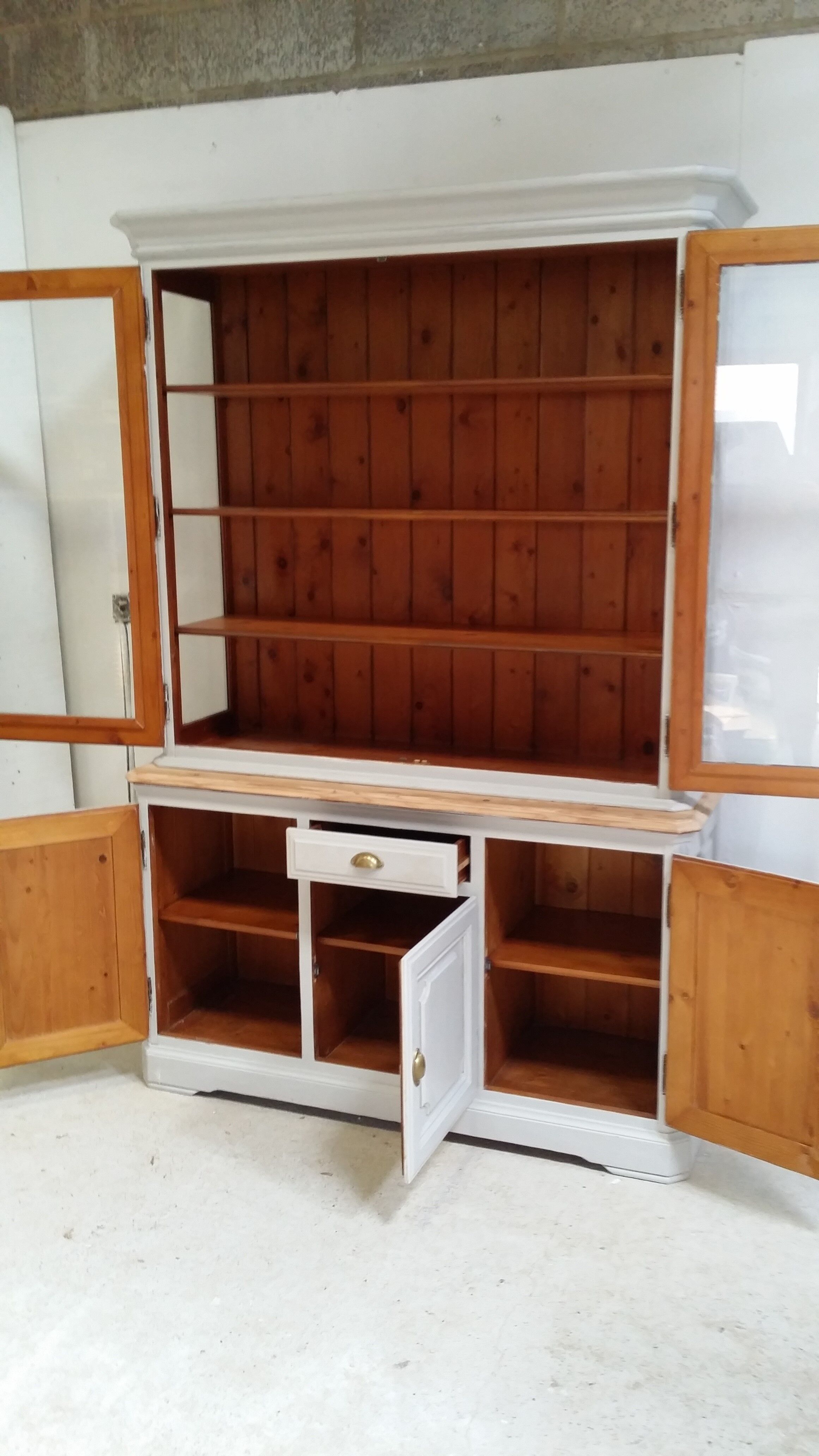 Wooden showcase furniture