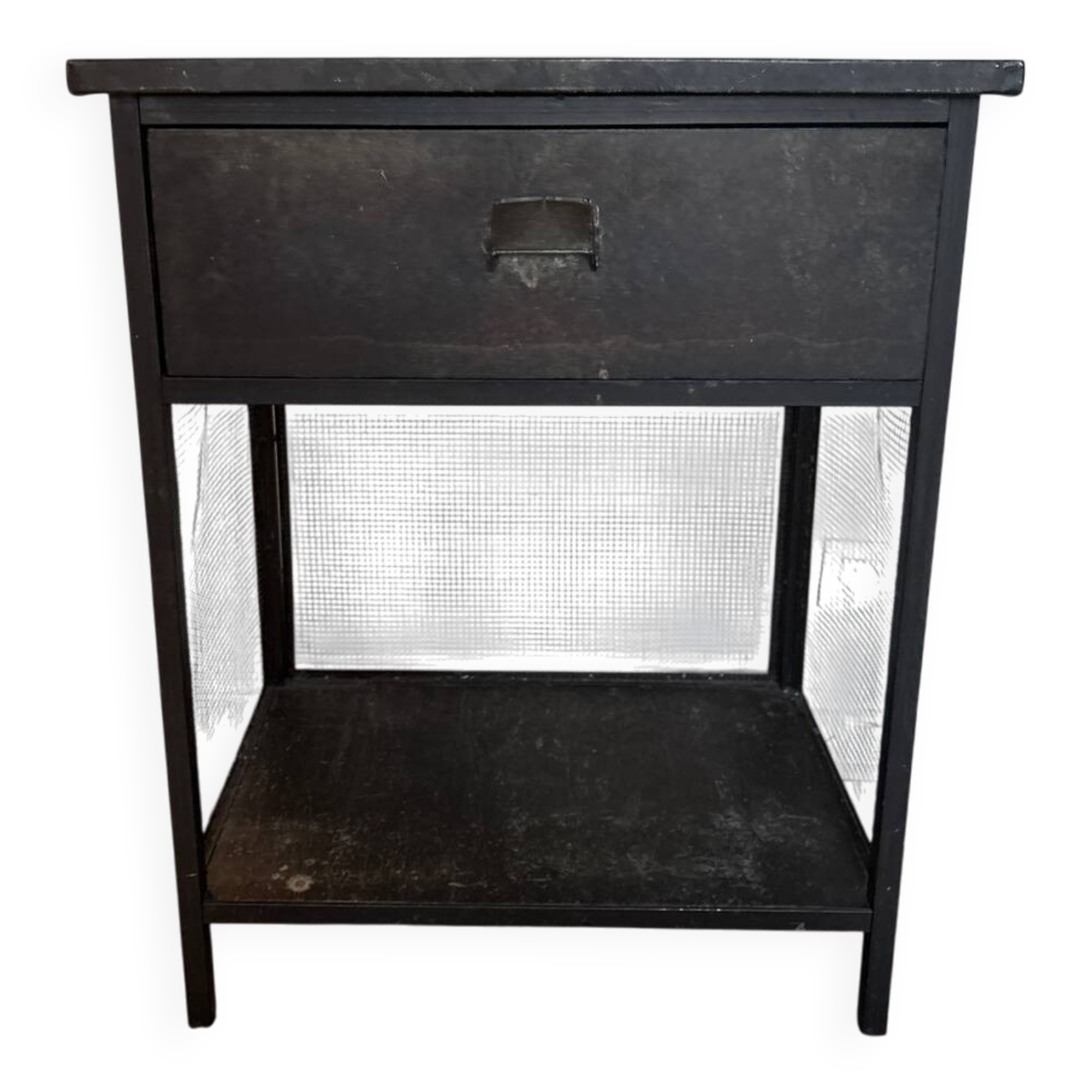 Small industrial chest of drawers