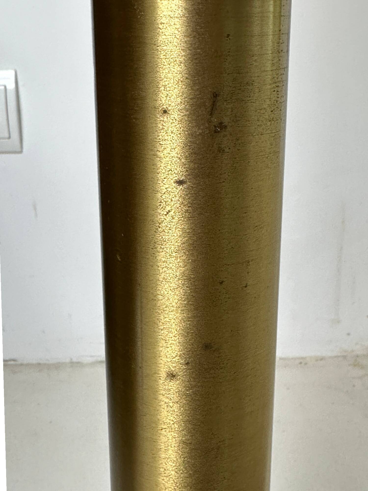 Tulip Floor Lamp Staff Leuchten Metal / Gilded - Brass 1960s/70s