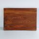 Grand plateau de service en bois massif vintage