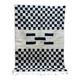 Handmade decorated Berber rug 250cm x 150cm