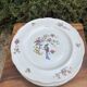 Flat plates with scalloped edges Sarreguemines bohemian chic