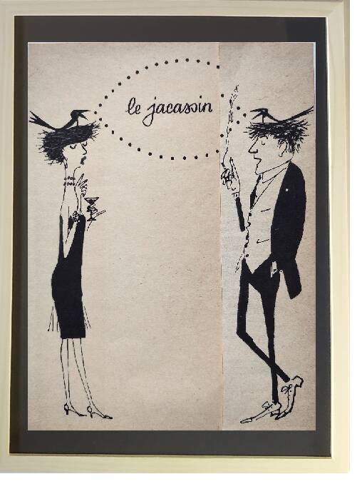 Damaging illustration from 1962 "the jacassin"