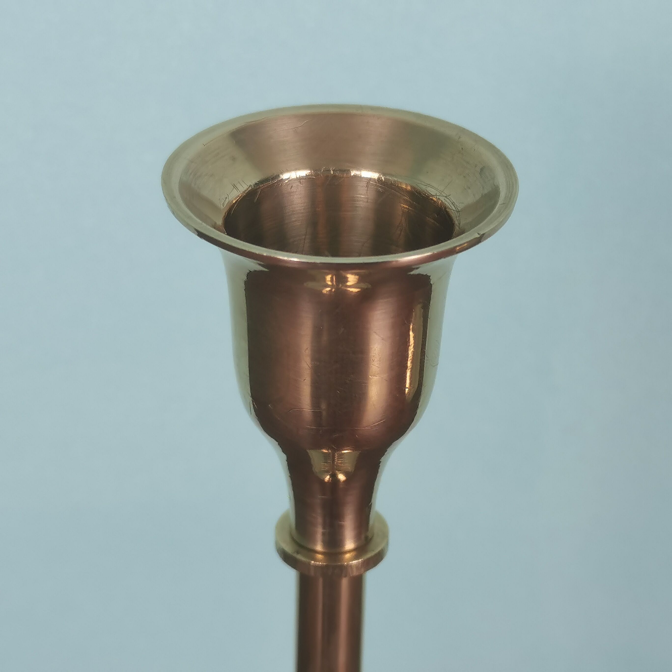 Brass candle holders