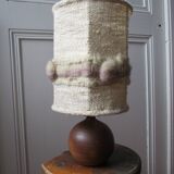 70s wool sandstone lampshade lampshade