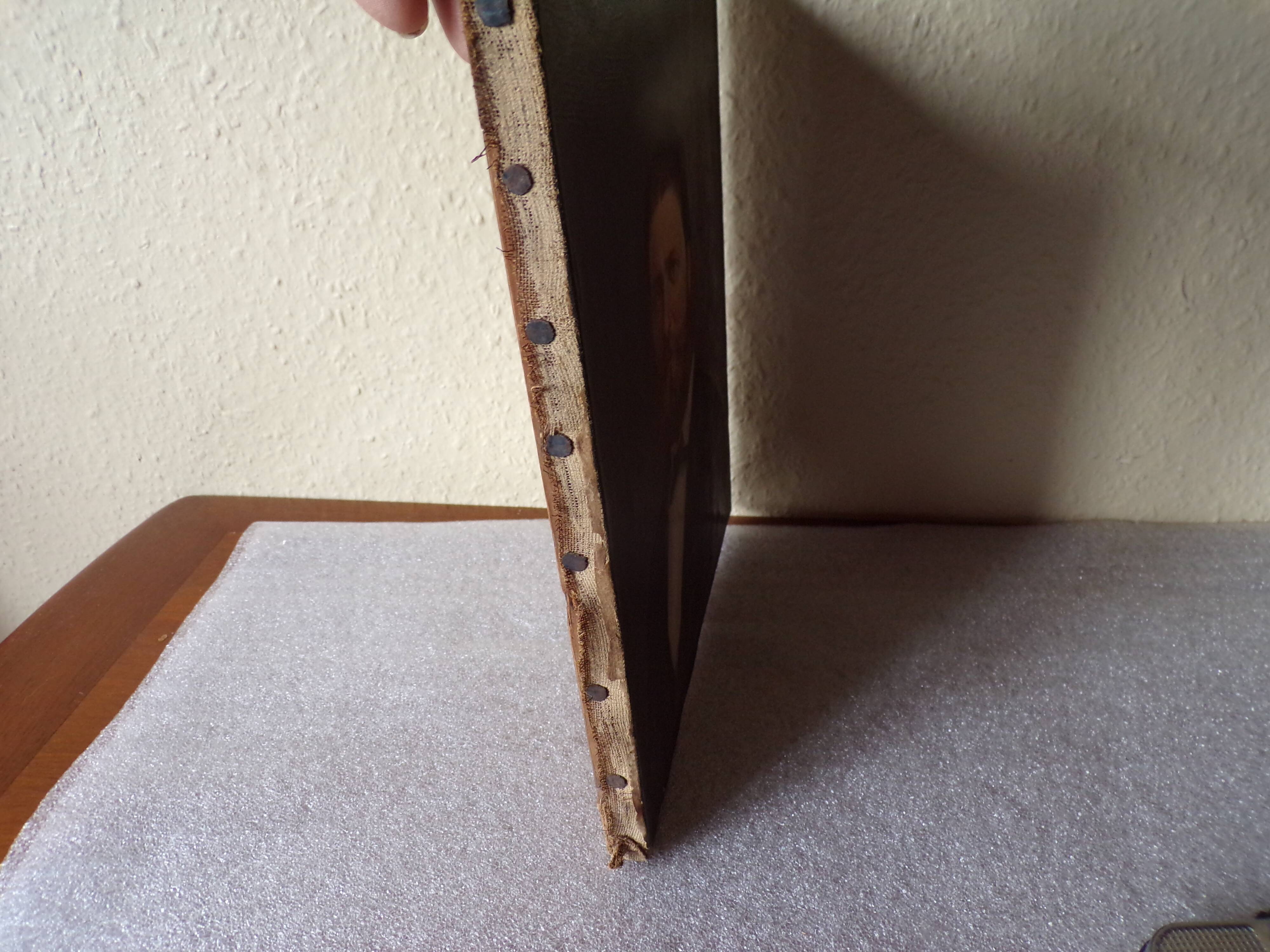 Oil on canvas portrait