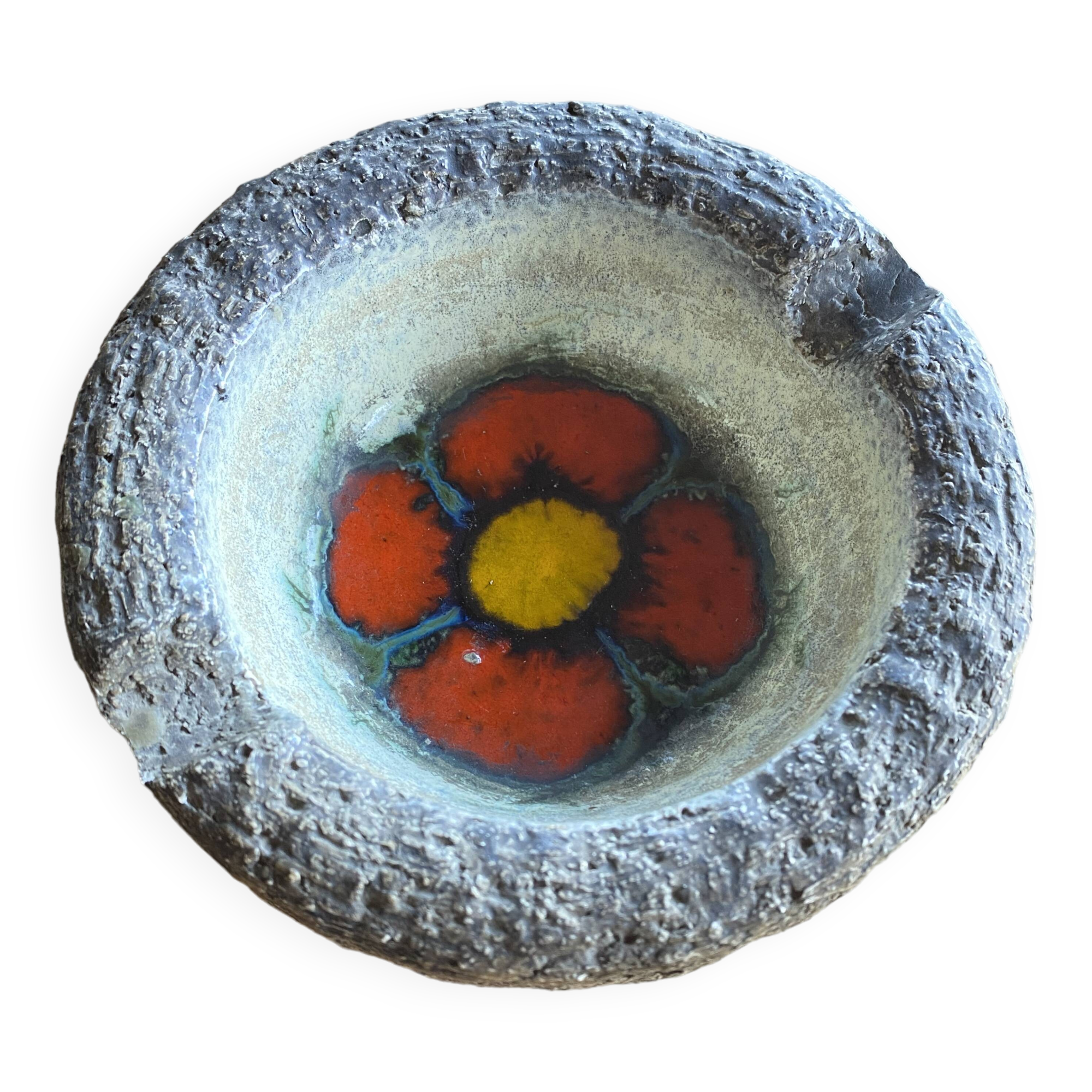 Jan van Erp ceramic ashtray 1960's