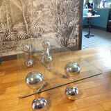 Table basse atomique 1970