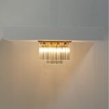 XL Kalmar Flush Mount with Crystal Glass Elements, Vienna Austria