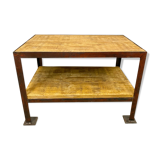 Red Industrial Coffee Table, 1960s