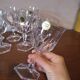 6 water glasses model Chaumont by crystal of Arques