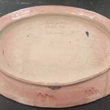 Large enamelled earthenware dish signed Tony Jaillet from the 1950s-60s.