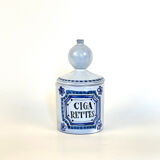 Vintage ceramic cigarette pot by Roger Capron, 1960, France