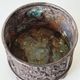 Antique silver-plated metal jewelry box – South Asian crafts – circa 1950