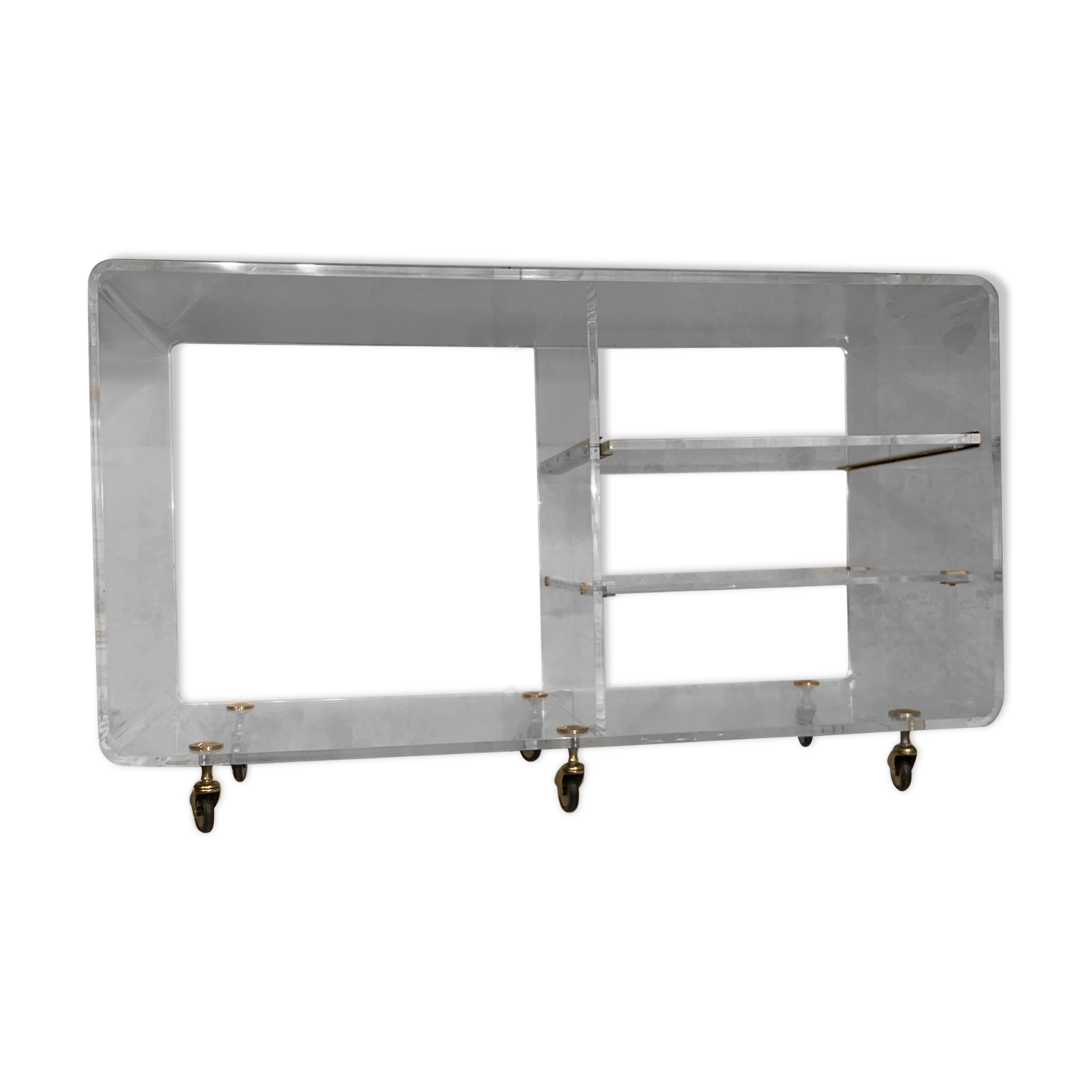 Plexiglass coffee table