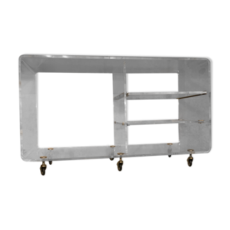 Table basse en plexiglass