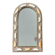 Moroccan Artisan Mirror in Brass and Bone - Moorish Style