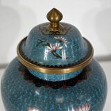 Potiche in cloisonné and bronze enamels, Japan – late nineteenth