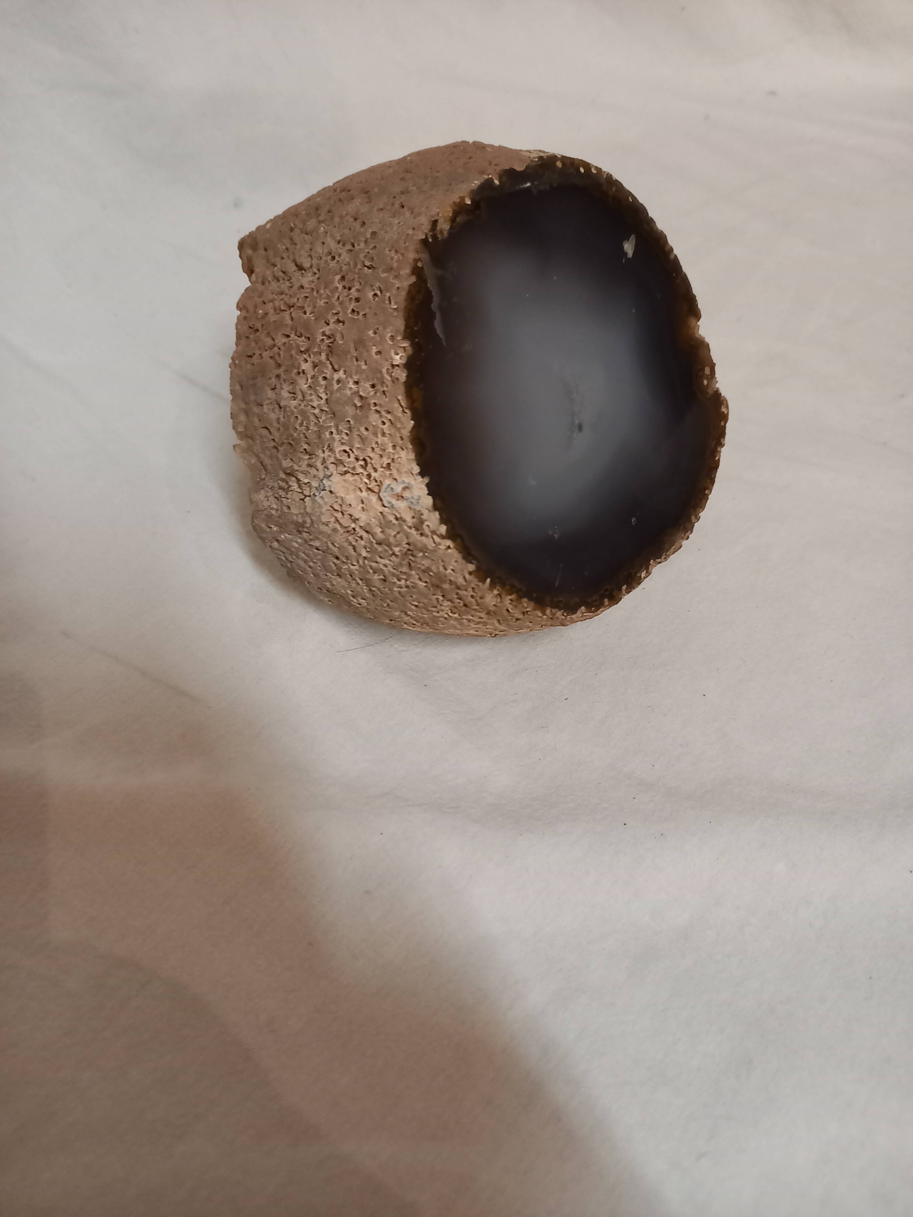 Bookends, Water Agate, polished stone, enhydra