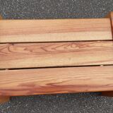 Solid pine coffee table 1980