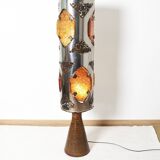 Brutalist ceramic lamp from Accolay