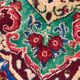 Persian vintage mahal rug handmade 258x373 cm